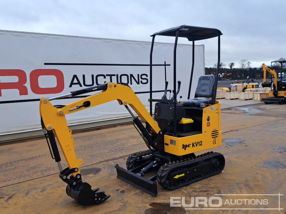 Unused 2025 JPC KV12 - מיני מחפר: תמונה 1 Unused 2025 JPC KV12 - מיני מחפר: תמונה 1