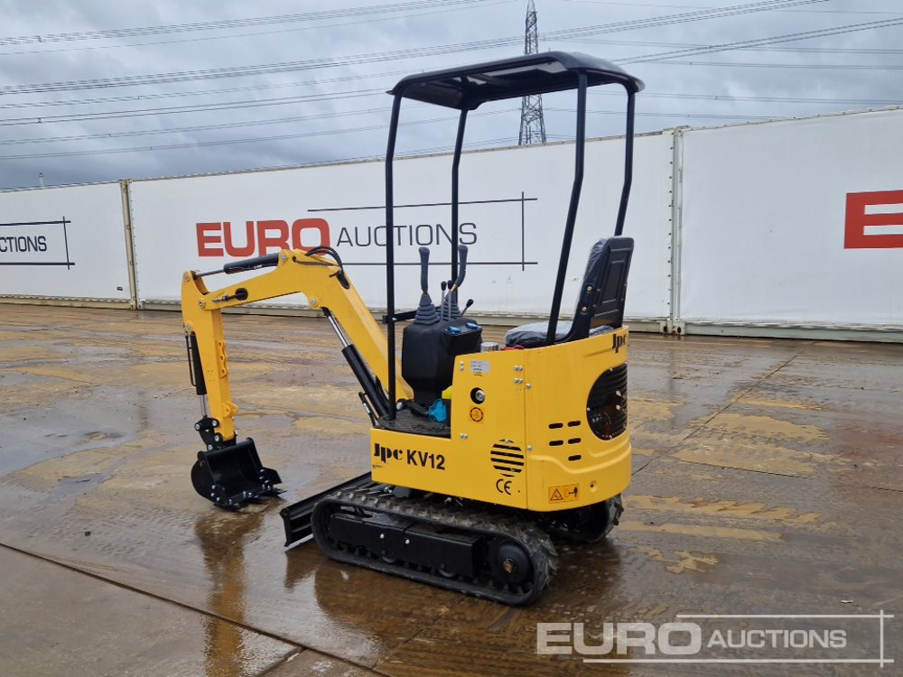 Unused 2025 JPC KV12 - מיני מחפר: תמונה 3 Unused 2025 JPC KV12 - מיני מחפר: תמונה 3