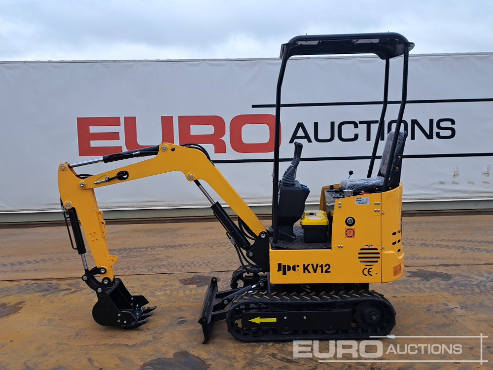 Unused 2025 JPC KV12 - מיני מחפר: תמונה 2 Unused 2025 JPC KV12 - מיני מחפר: תמונה 2