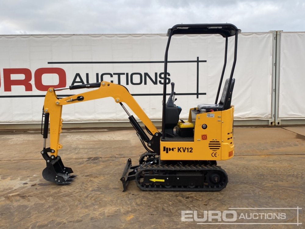 Unused 2025 JPC KV12 - מיני מחפר: תמונה 2 Unused 2025 JPC KV12 - מיני מחפר: תמונה 2