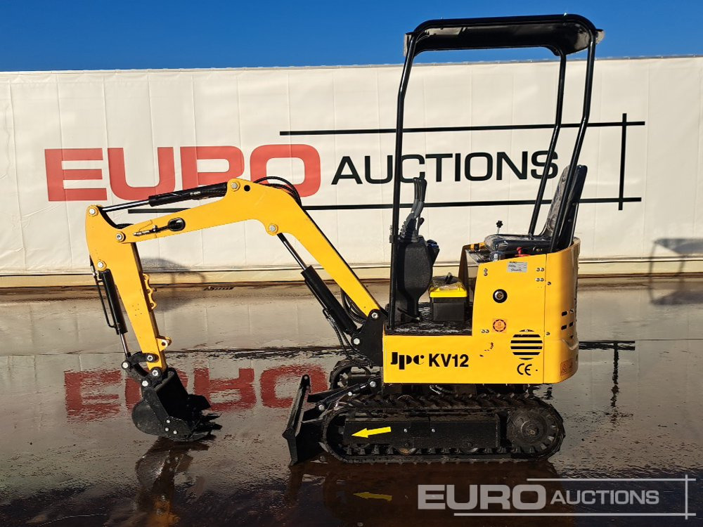 Unused 2025 JPC KV12 - מיני מחפר: תמונה 2 Unused 2025 JPC KV12 - מיני מחפר: תמונה 2