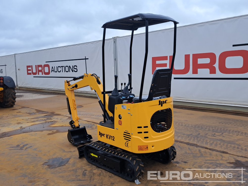 Unused 2025 JPC KV12 - מיני מחפר: תמונה 3 Unused 2025 JPC KV12 - מיני מחפר: תמונה 3