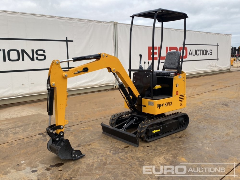 Unused 2025 JPC KV12 - מיני מחפר: תמונה 1 Unused 2025 JPC KV12 - מיני מחפר: תמונה 1