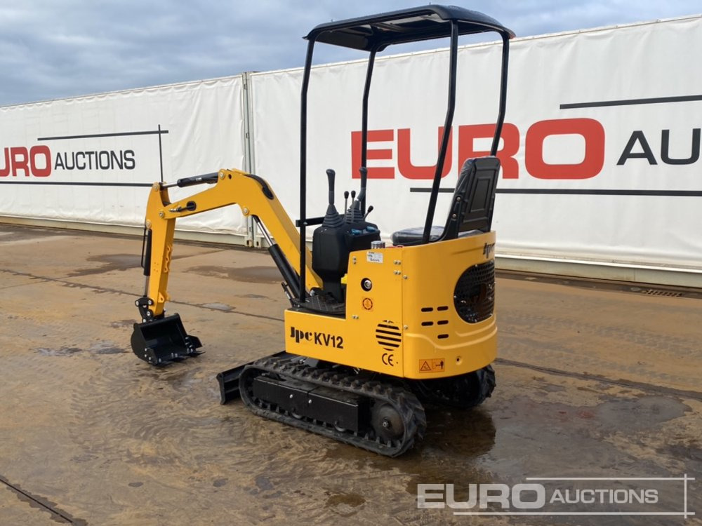 Unused 2025 JPC KV12 - מיני מחפר: תמונה 3 Unused 2025 JPC KV12 - מיני מחפר: תמונה 3