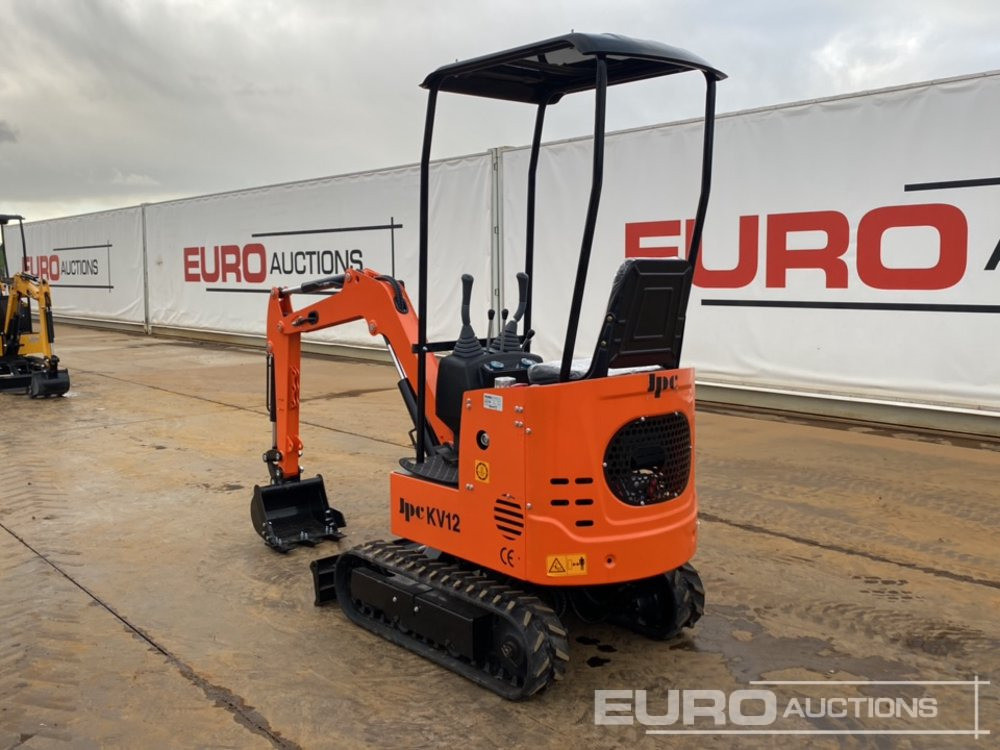 Unused 2025 JPC KV12 - מיני מחפר: תמונה 3 Unused 2025 JPC KV12 - מיני מחפר: תמונה 3