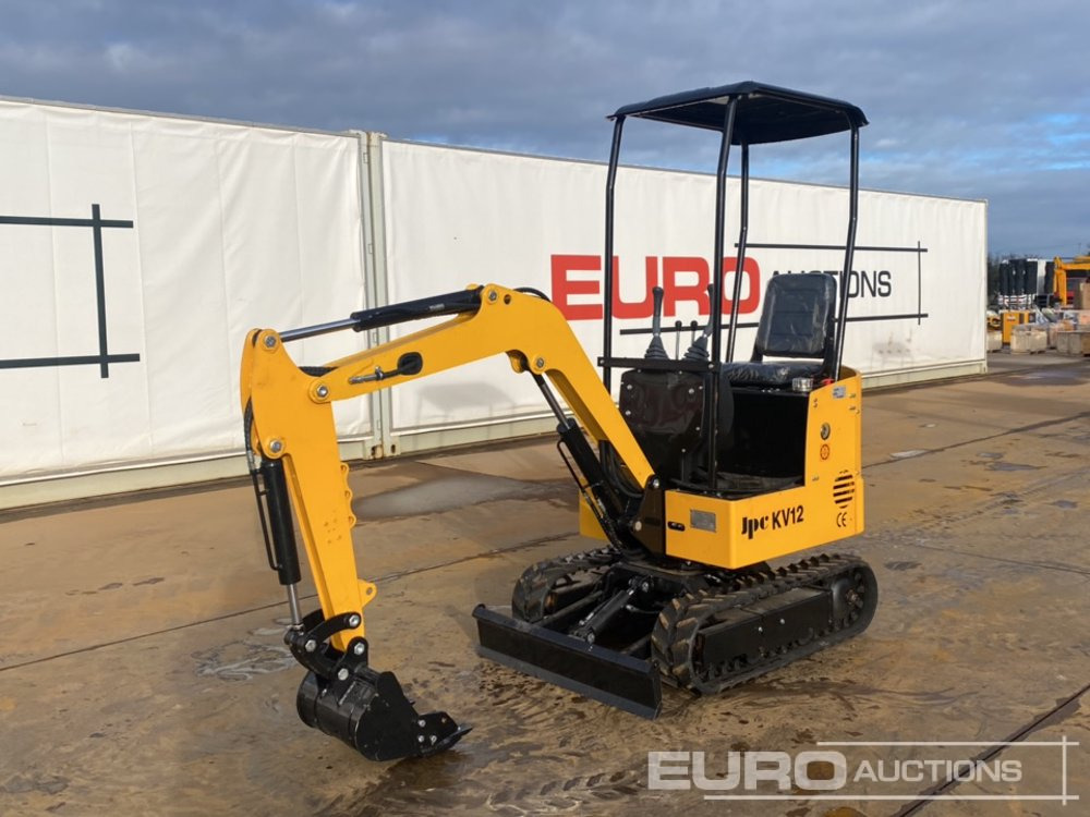 Unused 2025 JPC KV12 - מיני מחפר: תמונה 1 Unused 2025 JPC KV12 - מיני מחפר: תמונה 1