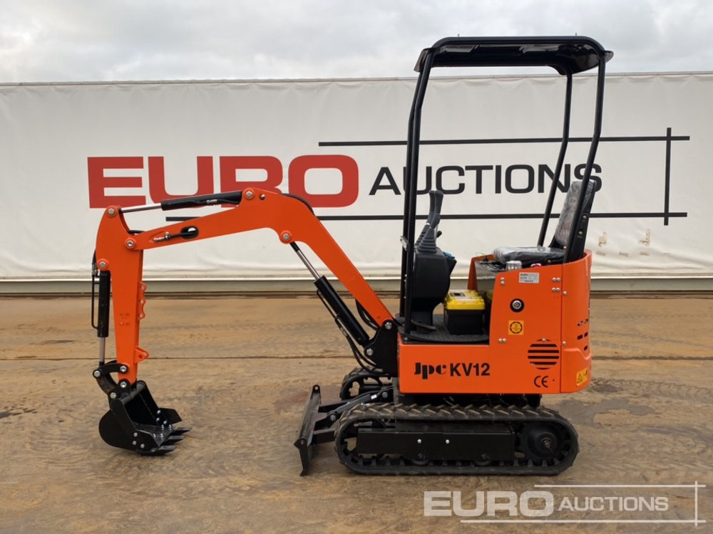 Unused 2025 JPC KV12 - מיני מחפר: תמונה 2 Unused 2025 JPC KV12 - מיני מחפר: תמונה 2