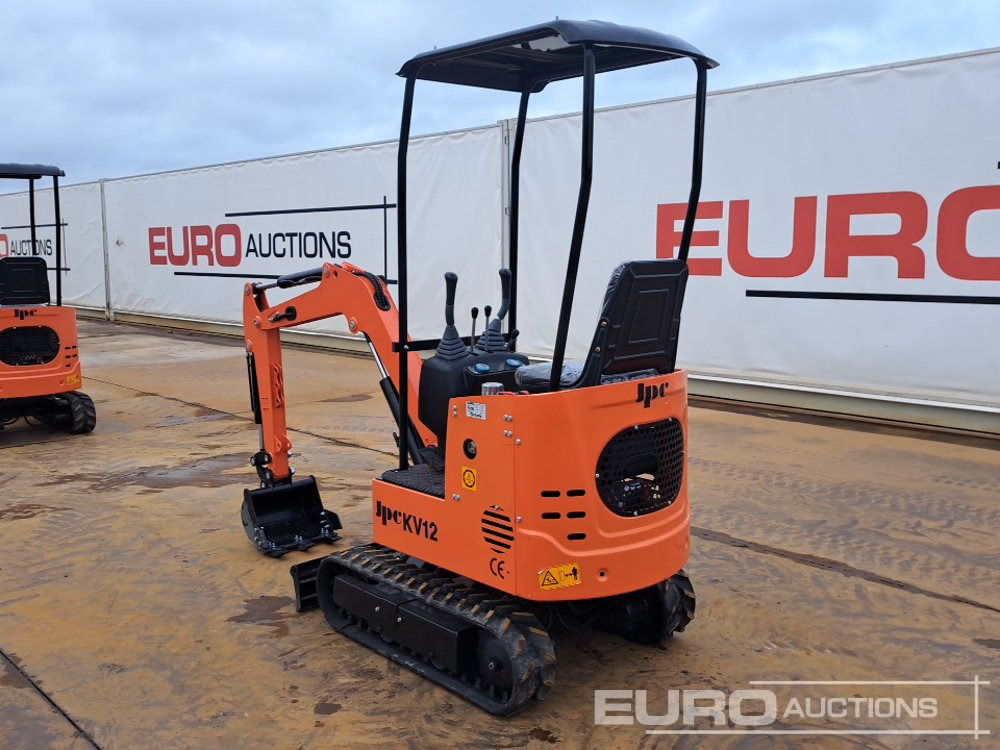 Unused 2025 JPC KV12 - מיני מחפר: תמונה 3 Unused 2025 JPC KV12 - מיני מחפר: תמונה 3