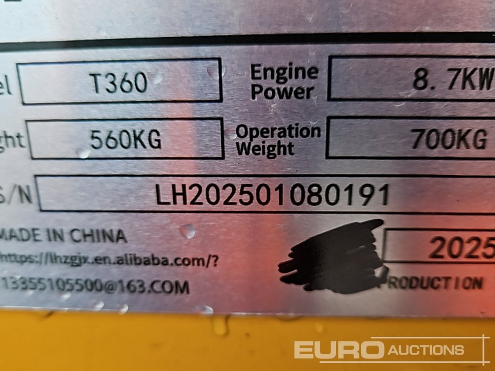 מעמיס היגוי החלקה Unused 2025 LIHUA T360: תמונה 36 מעמיס היגוי החלקה Unused 2025 LIHUA T360: תמונה 36