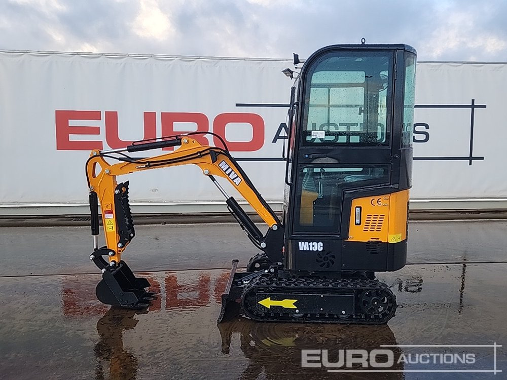 Unused 2025 Miva VA13C - מיני מחפר: תמונה 2 Unused 2025 Miva VA13C - מיני מחפר: תמונה 2