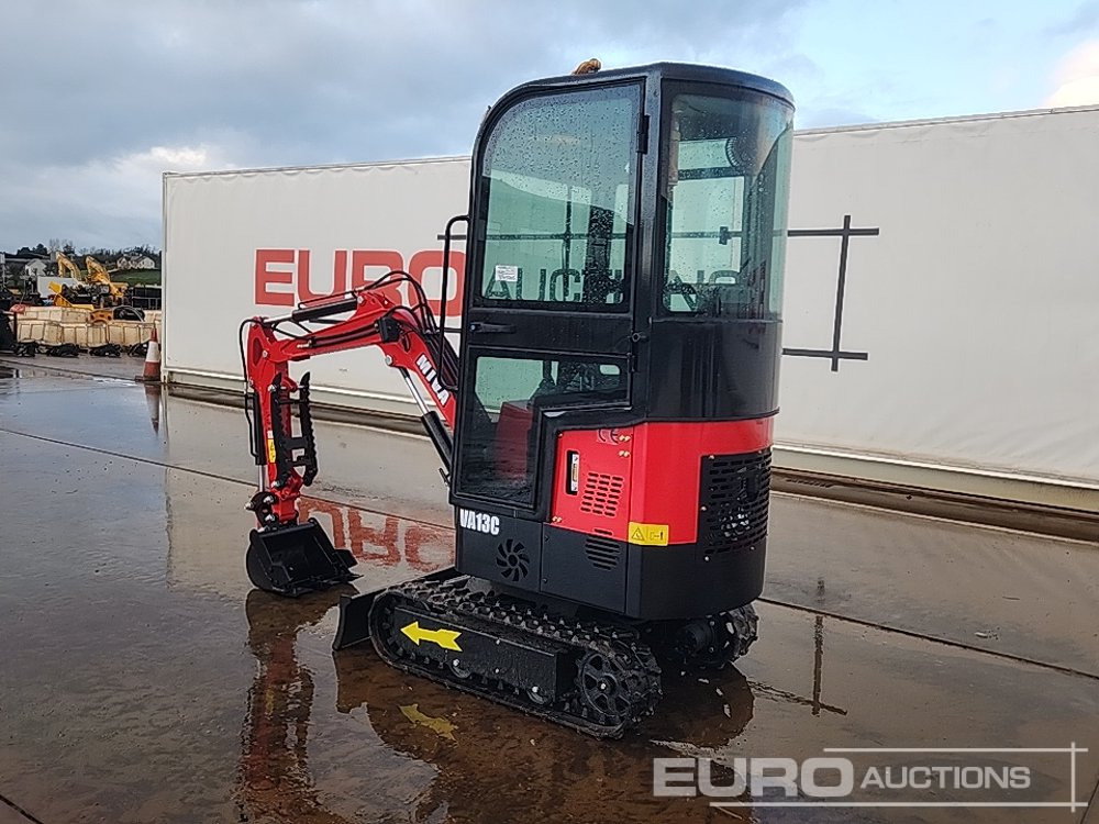 Unused 2025 Miva VA13C - מיני מחפר: תמונה 3 Unused 2025 Miva VA13C - מיני מחפר: תמונה 3