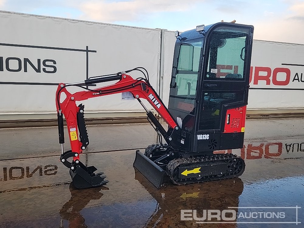 Unused 2025 Miva VA13C - מיני מחפר: תמונה 1 Unused 2025 Miva VA13C - מיני מחפר: תמונה 1