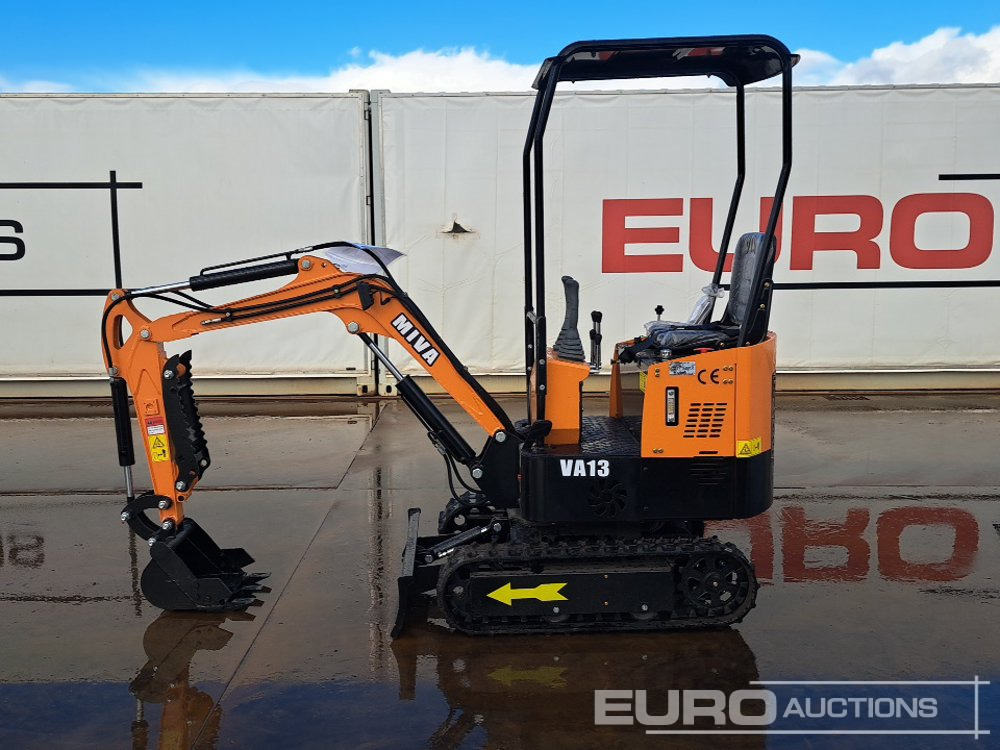 Unused 2025 Miva VA13 - מיני מחפר: תמונה 2 Unused 2025 Miva VA13 - מיני מחפר: תמונה 2