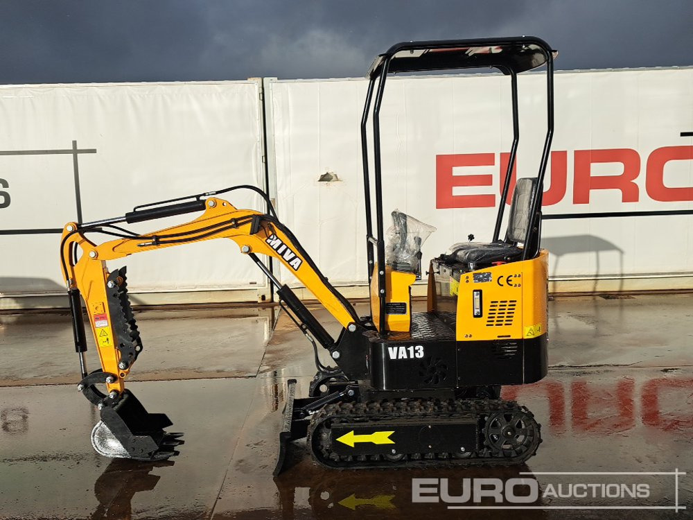 Unused 2025 Miva VA13 - מיני מחפר: תמונה 2 Unused 2025 Miva VA13 - מיני מחפר: תמונה 2