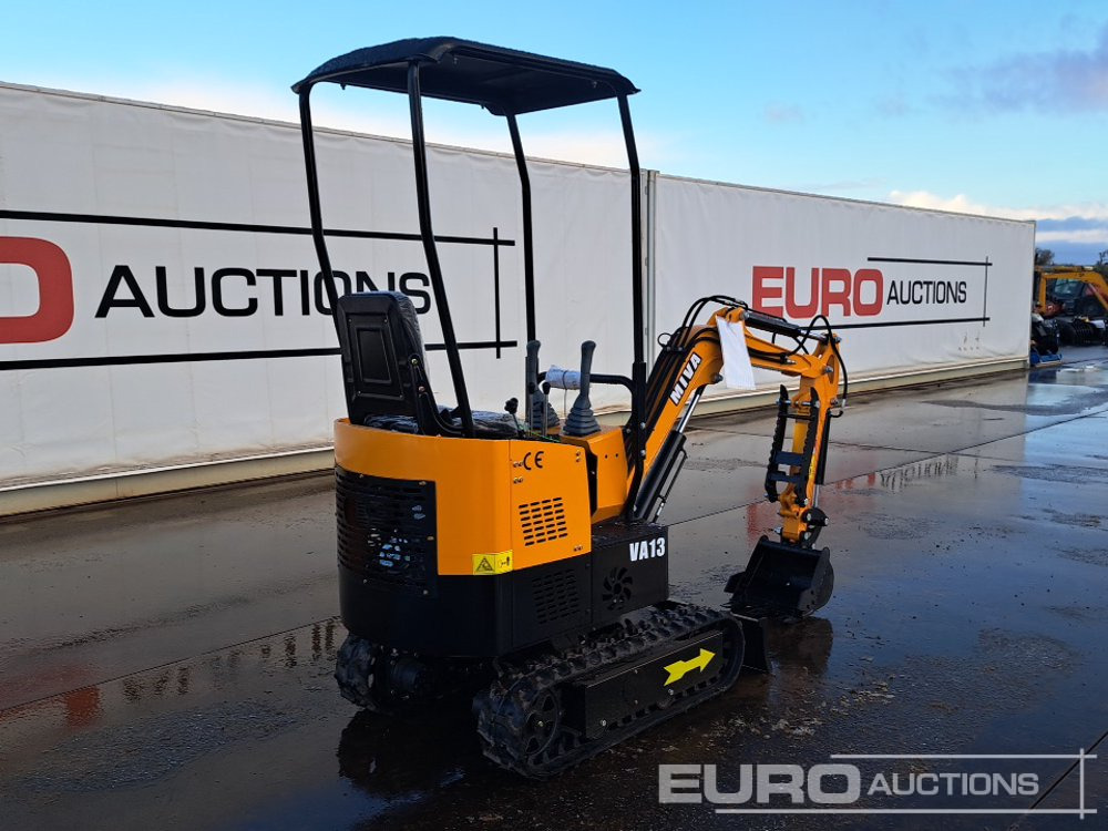 Unused 2025 Miva VA13 - מיני מחפר: תמונה 5 Unused 2025 Miva VA13 - מיני מחפר: תמונה 5