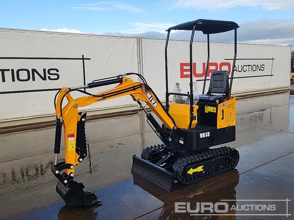 Unused 2025 Miva VA13 - מיני מחפר: תמונה 1 Unused 2025 Miva VA13 - מיני מחפר: תמונה 1