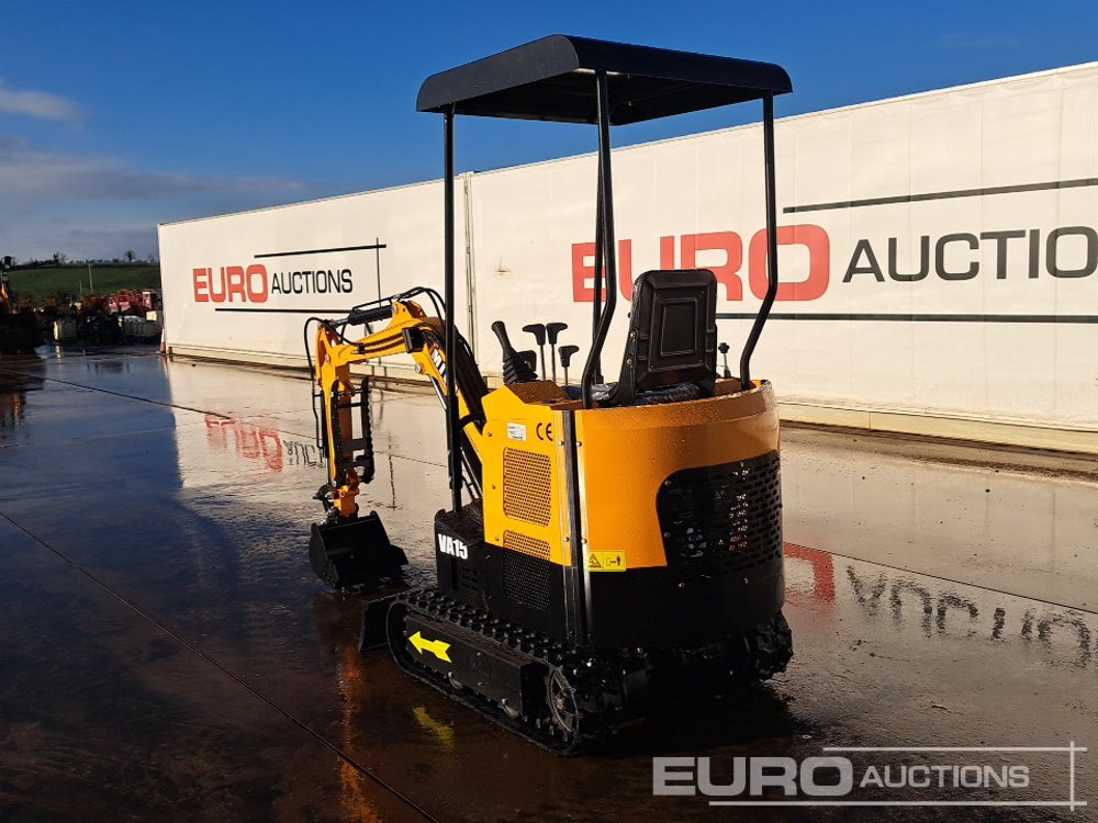 Unused 2025 Miva VA15 - מיני מחפר: תמונה 3 Unused 2025 Miva VA15 - מיני מחפר: תמונה 3