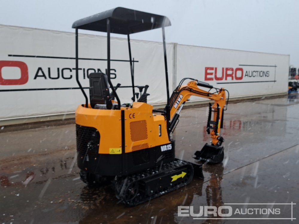 Unused 2025 Miva VA15 - מיני מחפר: תמונה 5 Unused 2025 Miva VA15 - מיני מחפר: תמונה 5