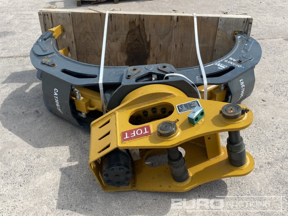 Unused 2025 Toft 04G Hydraulic Rotating 5 Finger Grapple 45mm Pin to suit 4-6 Ton Excavator - צרופה עבור מחפר: תמונה 2 Unused 2025 Toft 04G Hydraulic Rotating 5 Finger Grapple 45mm Pin to suit 4-6 Ton Excavator - צרופה עבור מחפר: תמונה 2