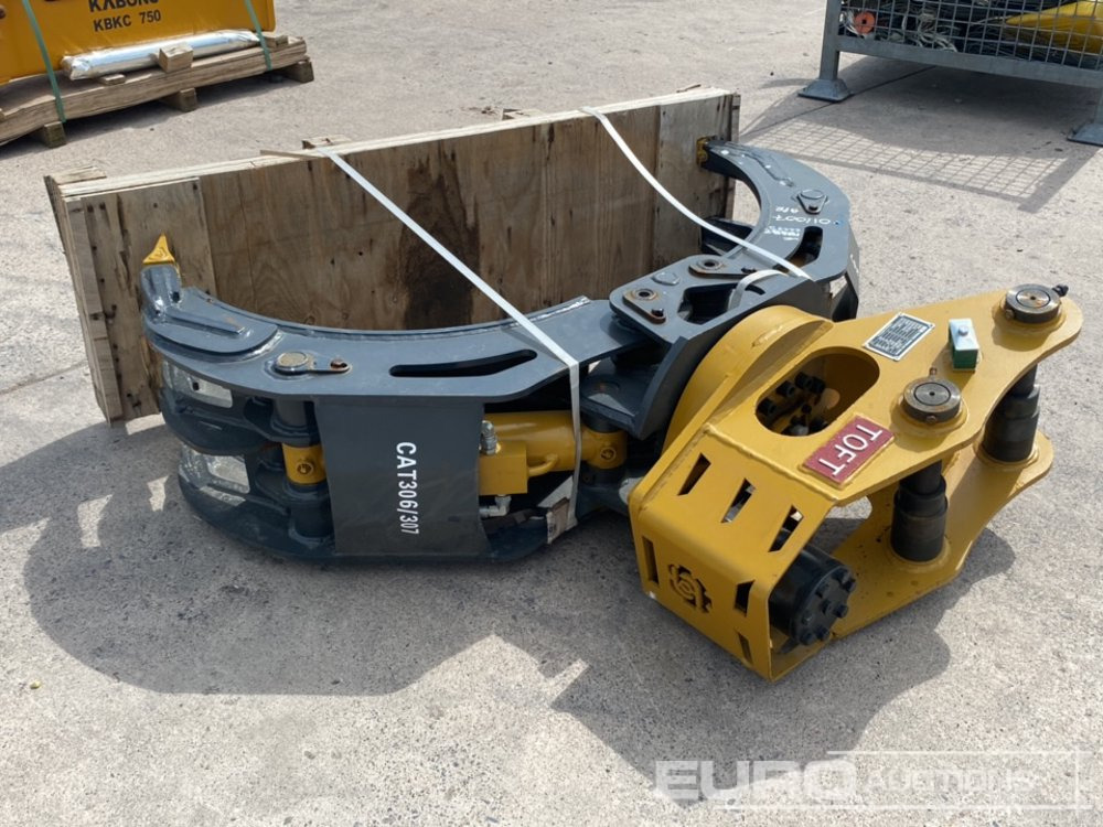 Unused 2025 Toft 04G Hydraulic Rotating 5 Finger Grapple 45mm Pin to suit 4-6 Ton Excavator - צרופה עבור מחפר: תמונה 1 Unused 2025 Toft 04G Hydraulic Rotating 5 Finger Grapple 45mm Pin to suit 4-6 Ton Excavator - צרופה עבור מחפר: תמונה 1