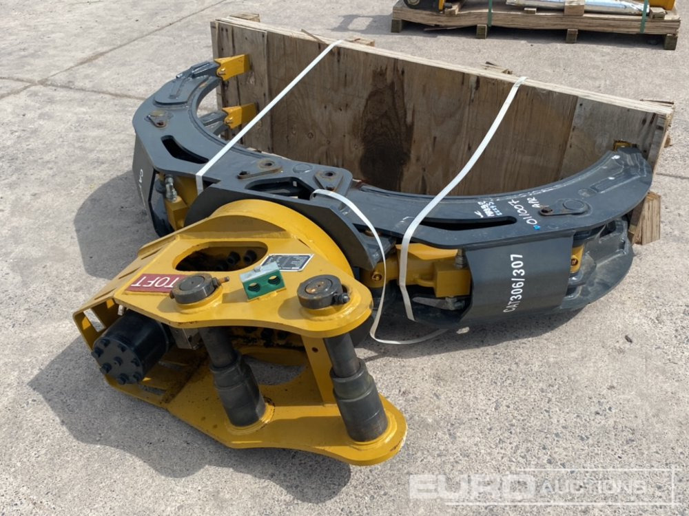 Unused 2025 Toft 04G Hydraulic Rotating 5 Finger Grapple 45mm Pin to suit 4-6 Ton Excavator - צרופה עבור מחפר: תמונה 3 Unused 2025 Toft 04G Hydraulic Rotating 5 Finger Grapple 45mm Pin to suit 4-6 Ton Excavator - צרופה עבור מחפר: תמונה 3