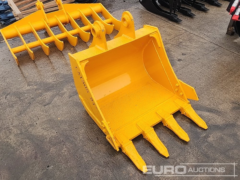 Unused 24" Digging Buctet 45mm Pin to suit 4-6 Ton Excavator - דלי: תמונה 4 Unused 24" Digging Buctet 45mm Pin to suit 4-6 Ton Excavator - דלי: תמונה 4