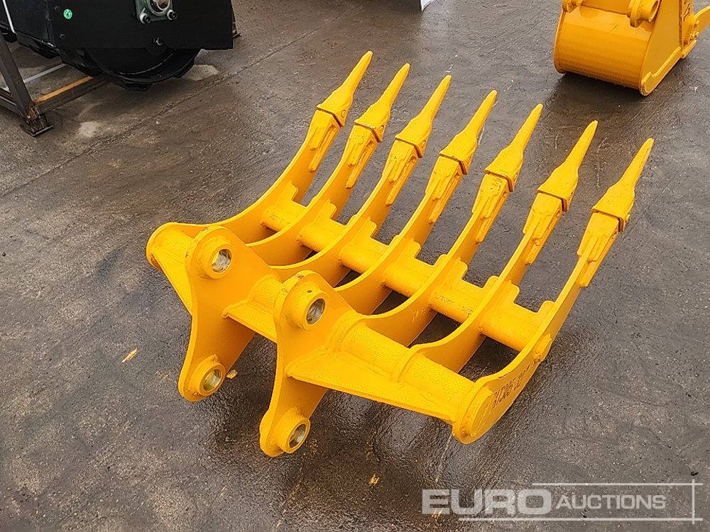 Unused 32" Rake 45mm Pin to suit 4-6 Ton Excavator - דלי: תמונה 3 Unused 32" Rake 45mm Pin to suit 4-6 Ton Excavator - דלי: תמונה 3
