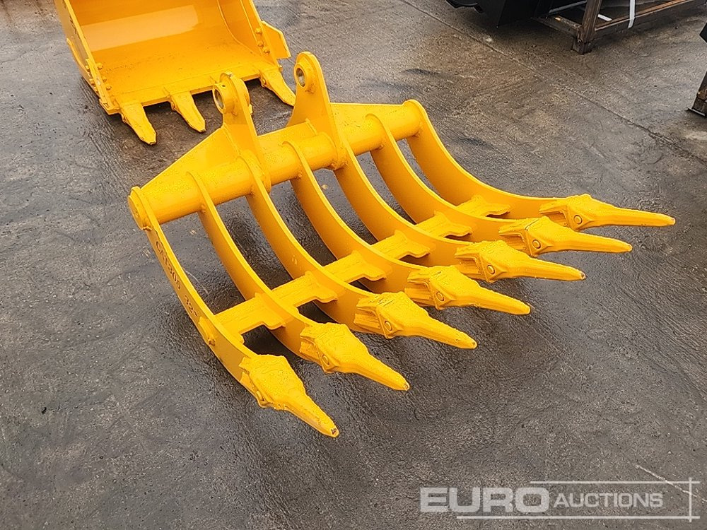 Unused 32" Rake 45mm Pin to suit 4-6 Ton Excavator - דלי: תמונה 4 Unused 32" Rake 45mm Pin to suit 4-6 Ton Excavator - דלי: תמונה 4