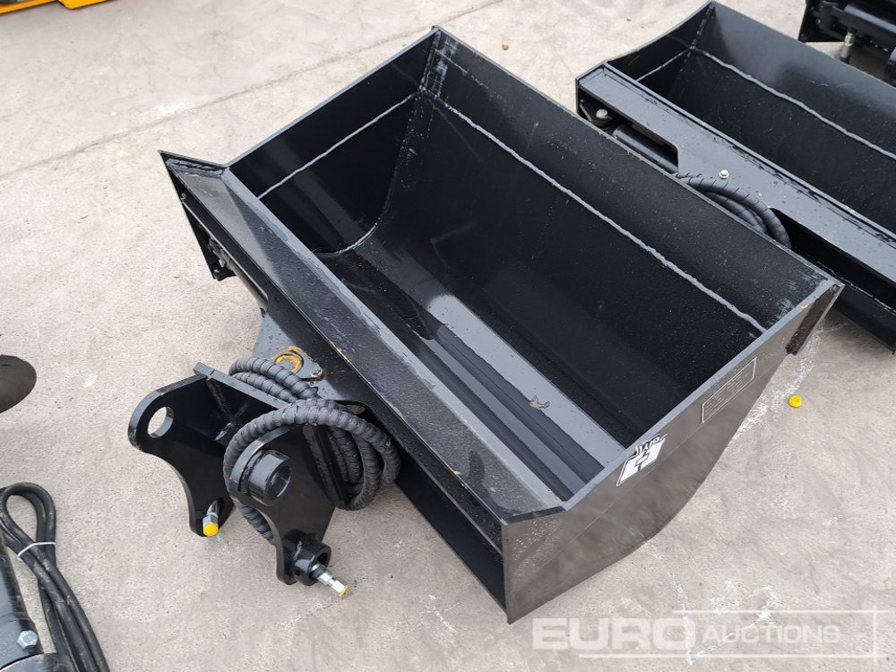 Unused 36" Hydraulic Tilting Bucket to suit Mini Excavator - דלי: תמונה 3 Unused 36" Hydraulic Tilting Bucket to suit Mini Excavator - דלי: תמונה 3