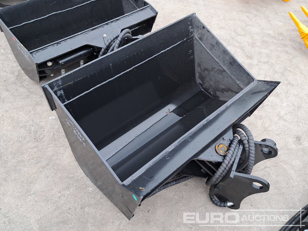 Unused 36" Hydraulic Tilting Bucket to suit Mini Excavator - דלי: תמונה 2 Unused 36" Hydraulic Tilting Bucket to suit Mini Excavator - דלי: תמונה 2