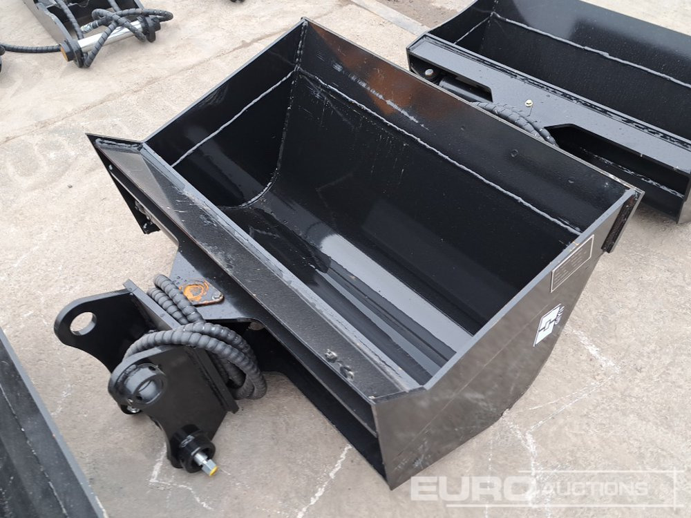 Unused 36" Hydraulic Tilting Bucket to suit Mini Excavator - דלי: תמונה 4 Unused 36" Hydraulic Tilting Bucket to suit Mini Excavator - דלי: תמונה 4