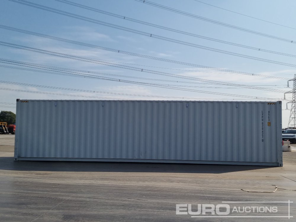 Unused 40' x 8' High Cube Container, 4 Side Doors, 1 End Door (Cannot Be Reconsigned) - מכולת משלוח: תמונה 4 Unused 40' x 8' High Cube Container, 4 Side Doors, 1 End Door (Cannot Be Reconsigned) - מכולת משלוח: תמונה 4