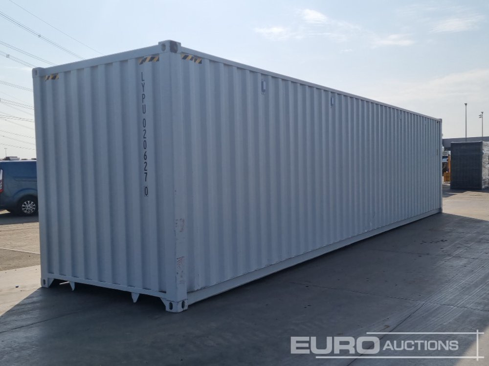 Unused 40' x 8' High Cube Container, 4 Side Doors, 1 End Door (Cannot Be Reconsigned) - מכולת משלוח: תמונה 3 Unused 40' x 8' High Cube Container, 4 Side Doors, 1 End Door (Cannot Be Reconsigned) - מכולת משלוח: תמונה 3