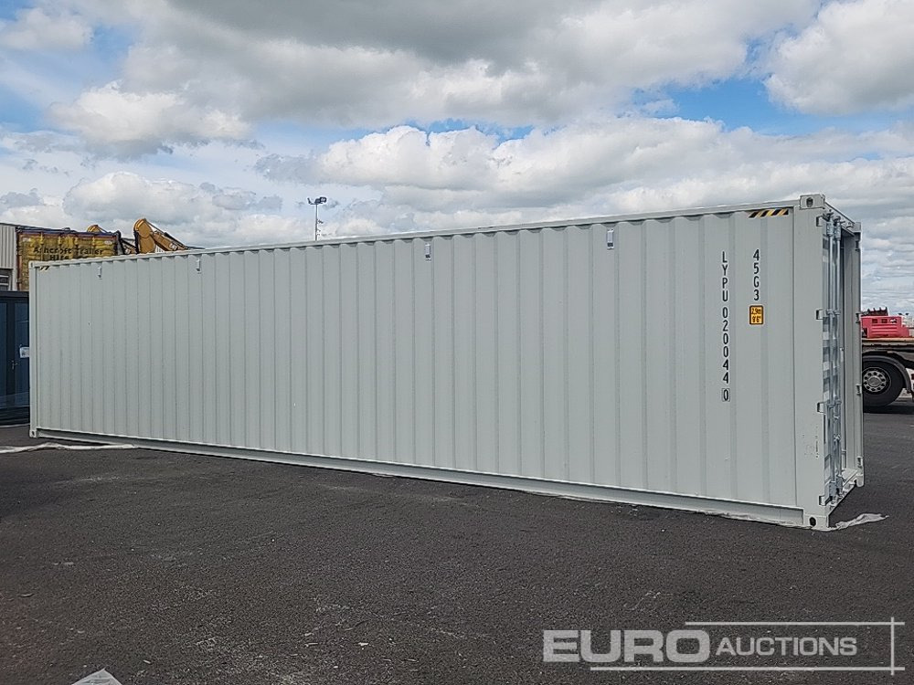 Unused 40ft HQ Container, 4 Side Double Doors (Cannot Be Reconsigned) - מכולת משלוח: תמונה 5 Unused 40ft HQ Container, 4 Side Double Doors (Cannot Be Reconsigned) - מכולת משלוח: תמונה 5