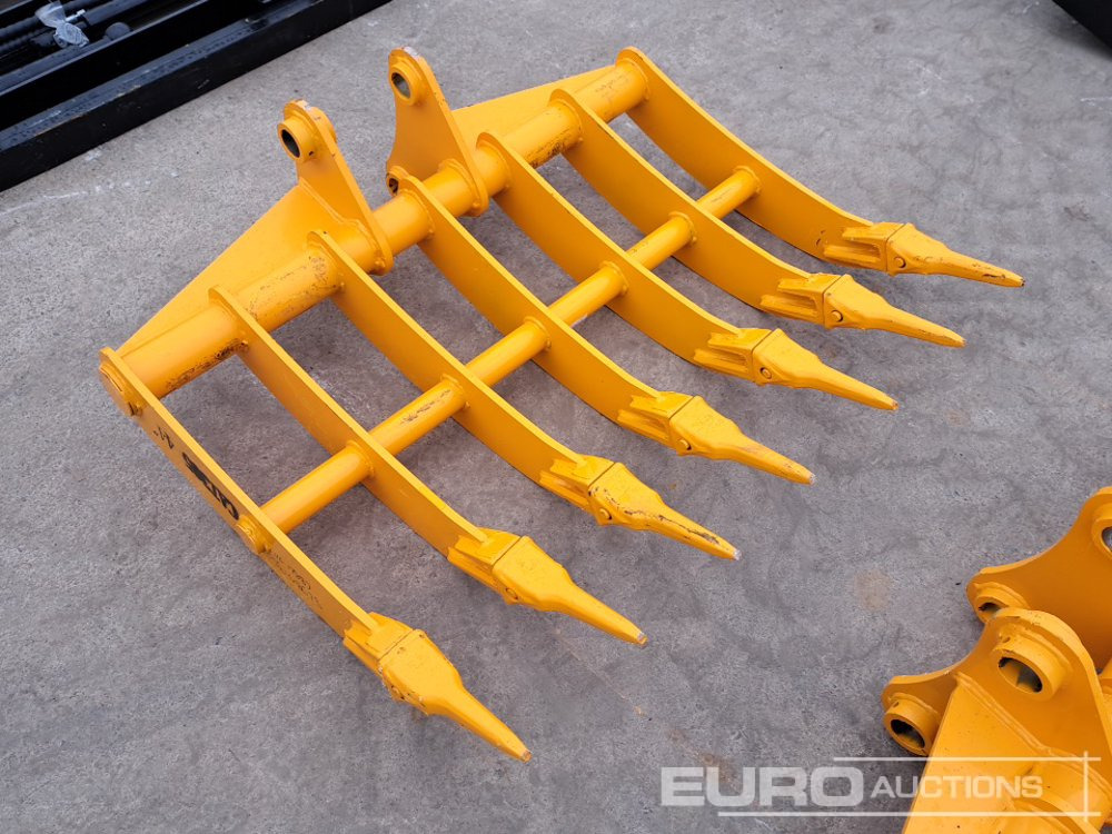 Unused 44" Rake 45mm Pin to suit 4-6 Ton Excavator - דלי: תמונה 4 Unused 44" Rake 45mm Pin to suit 4-6 Ton Excavator - דלי: תמונה 4