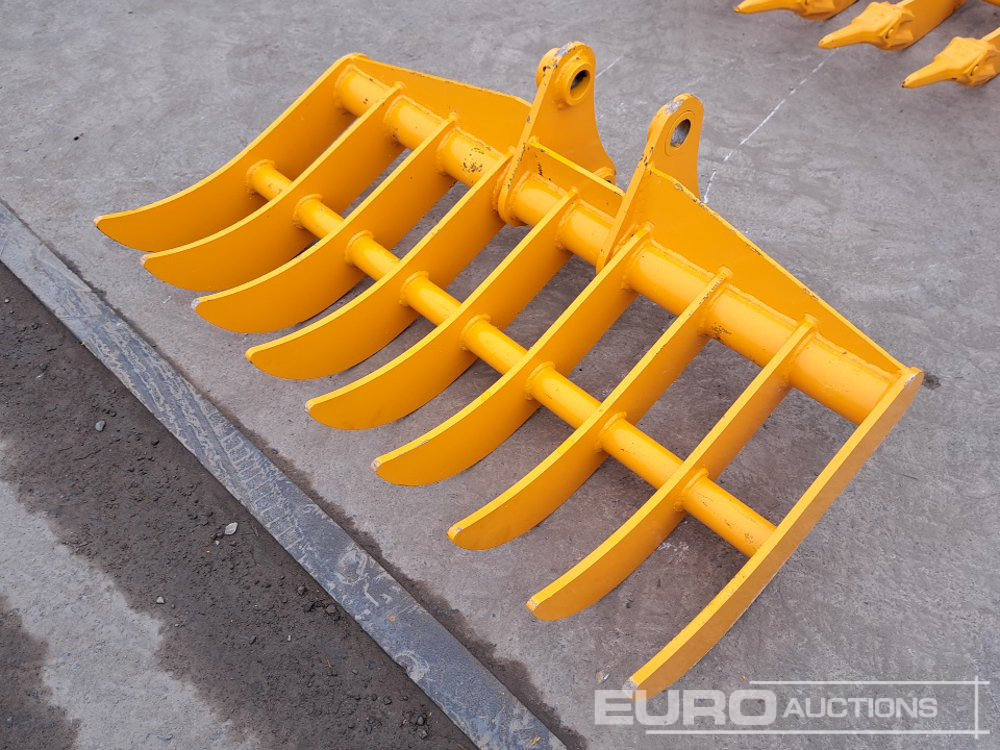Unused 44" Rake 45mm Pin to suit 4-6 Ton Excavator - דלי: תמונה 1 Unused 44" Rake 45mm Pin to suit 4-6 Ton Excavator - דלי: תמונה 1