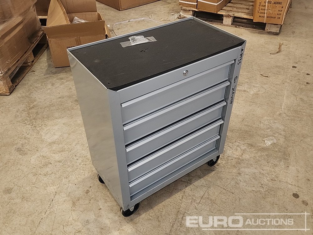 Unused 5 Drawer Tool Box & Tools - ציוד לסדנאות: תמונה 1 Unused 5 Drawer Tool Box & Tools - ציוד לסדנאות: תמונה 1