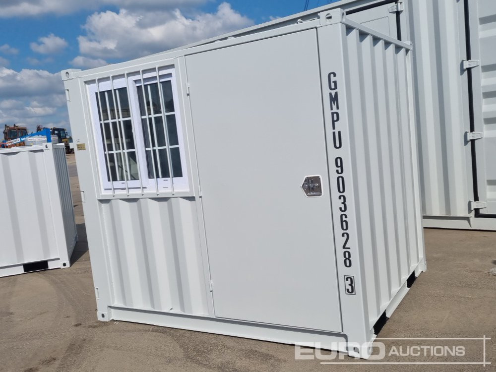 Unused 7' x 6' Container, 1 End Door, 1 Side Door, Window (Cannot Be Reconsigned) - מכולת משלוח: תמונה 3 Unused 7' x 6' Container, 1 End Door, 1 Side Door, Window (Cannot Be Reconsigned) - מכולת משלוח: תמונה 3