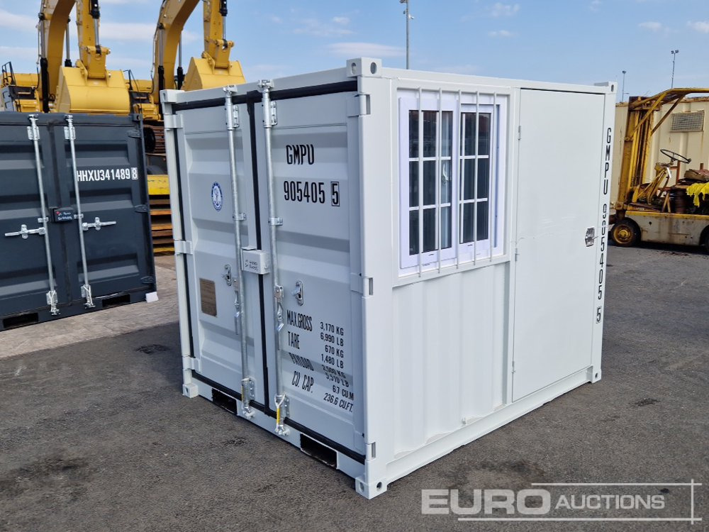 Unused 7ft Container, Entry Door, Window (Cannot Be Reconsigned) - מכולת משלוח: תמונה 1 Unused 7ft Container, Entry Door, Window (Cannot Be Reconsigned) - מכולת משלוח: תמונה 1