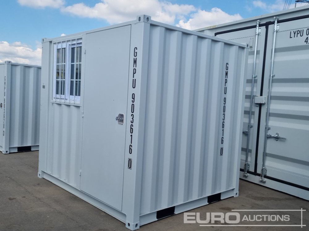 Unused 8' x 6' Container, 1 End Door, 1 Side Door, Window (Cannot Be Reconsigned) - מכולת משלוח: תמונה 3 Unused 8' x 6' Container, 1 End Door, 1 Side Door, Window (Cannot Be Reconsigned) - מכולת משלוח: תמונה 3