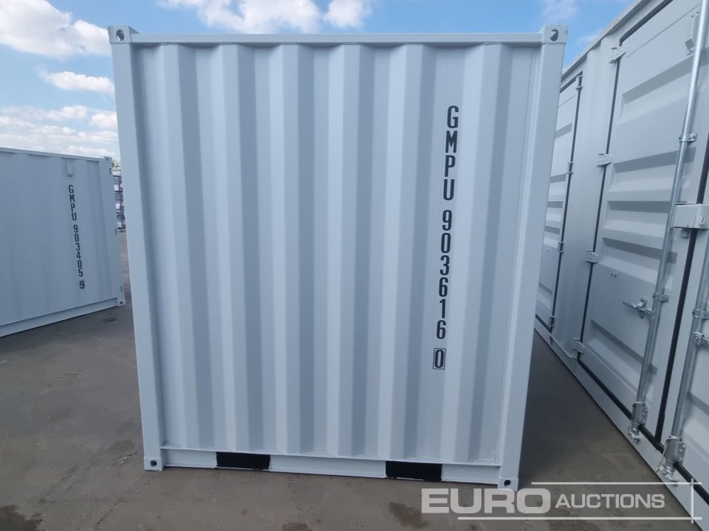 Unused 8' x 6' Container, 1 End Door, 1 Side Door, Window (Cannot Be Reconsigned) - מכולת משלוח: תמונה 4 Unused 8' x 6' Container, 1 End Door, 1 Side Door, Window (Cannot Be Reconsigned) - מכולת משלוח: תמונה 4
