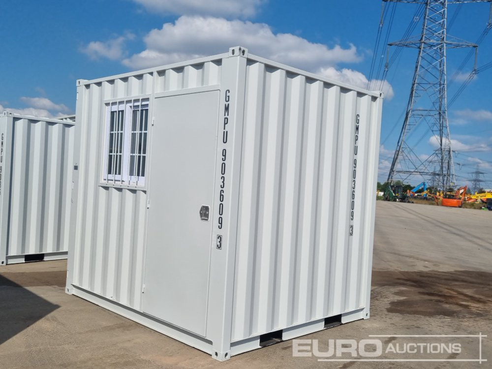 Unused 9' x 7' Container, 1 End Door, 1 Side Door, Window (Cannot Be Reconsigned) - מכולת משלוח: תמונה 3 Unused 9' x 7' Container, 1 End Door, 1 Side Door, Window (Cannot Be Reconsigned) - מכולת משלוח: תמונה 3