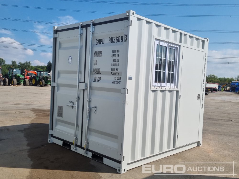 Unused 9' x 7' Container, 1 End Door, 1 Side Door, Window (Cannot Be Reconsigned) - מכולת משלוח: תמונה 1 Unused 9' x 7' Container, 1 End Door, 1 Side Door, Window (Cannot Be Reconsigned) - מכולת משלוח: תמונה 1