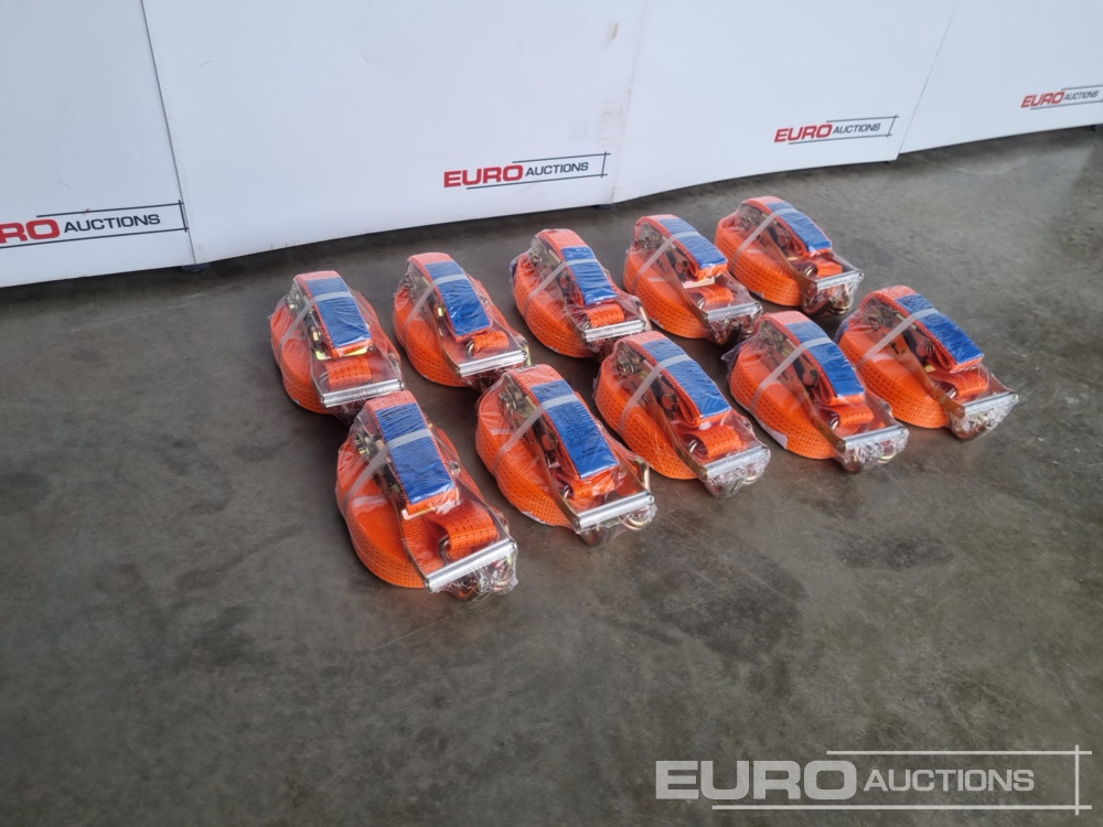 Unused Boss 10M 5T Ratchet Strap (10 of) - ציוד בנייה: תמונה 1 Unused Boss 10M 5T Ratchet Strap (10 of) - ציוד בנייה: תמונה 1