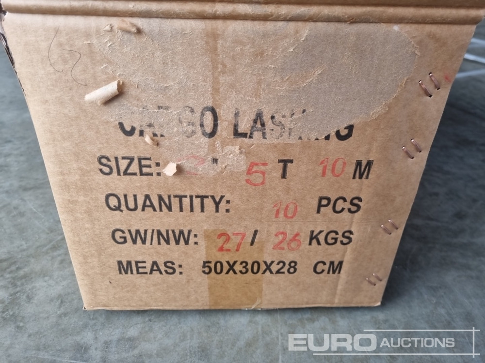 ציוד בנייה Unused Boss 10M 5T Ratchet Strap (10 of): תמונה 13