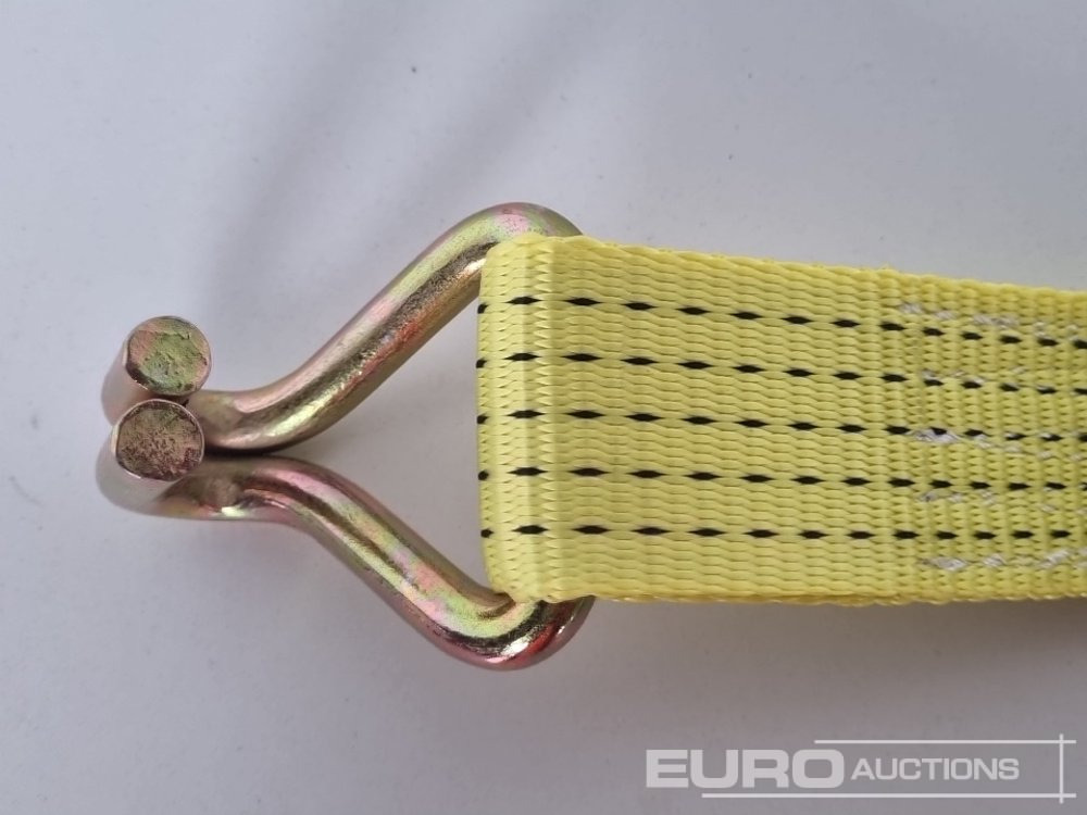 ציוד בנייה Unused Boss 4M x 50mm 5 Ton Ratchet Straps with Sling (4 of): תמונה 20