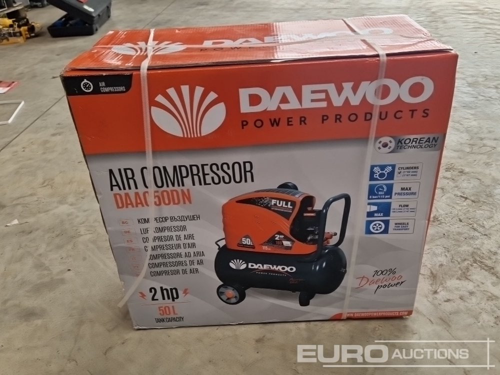Unused Daewoo DAAC50DN - מדחס אוויר: תמונה 4 Unused Daewoo DAAC50DN - מדחס אוויר: תמונה 4