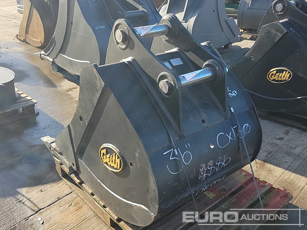 Unused Geith 36 " Digging Bucket 65mm Pin to suit 13 Ton Excavator - דלי: תמונה 3 Unused Geith 36 " Digging Bucket 65mm Pin to suit 13 Ton Excavator - דלי: תמונה 3