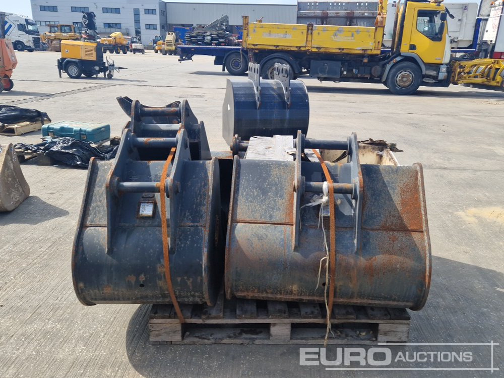 Unused Geith 60" Ditching, 36", 24", 18" Digging Bucket, Hydraulic Double Lock QH 45mm Pin to suit 4-6 Ton Excavator - דלי: תמונה 4 Unused Geith 60" Ditching, 36", 24", 18" Digging Bucket, Hydraulic Double Lock QH 45mm Pin to suit 4-6 Ton Excavator - דלי: תמונה 4