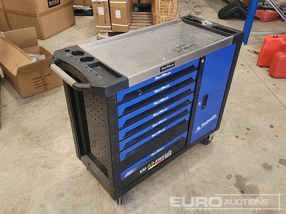 Unused Kraft Muller 7 Drawer 1 Door Tool Box & Tools - ציוד לסדנאות: תמונה 1 Unused Kraft Muller 7 Drawer 1 Door Tool Box & Tools - ציוד לסדנאות: תמונה 1